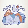 Perrito y luna