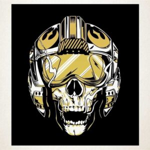 Flying skull