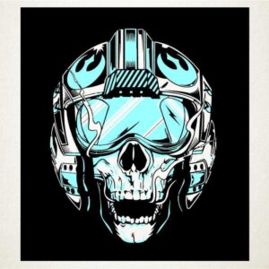 Flying skull